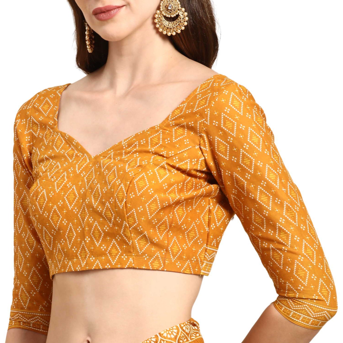 Pure Cotton Printed Mulmul Saree for Women with Blouse Piece