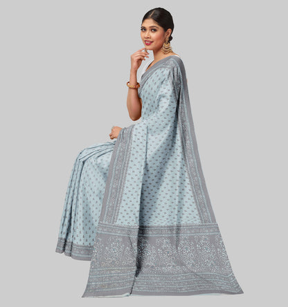 Pure Cotton Printed Mulmul Saree for Women without Blouse Piece