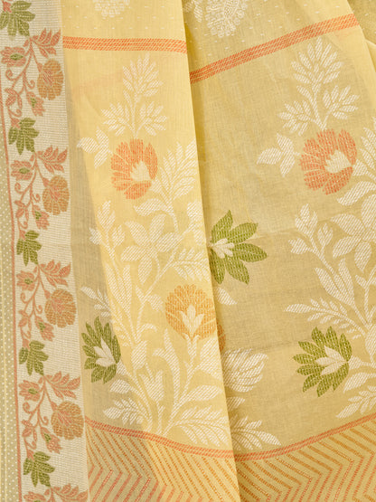 Pure Cotton Printed Mulmul Saree for Women with Blouse Piece