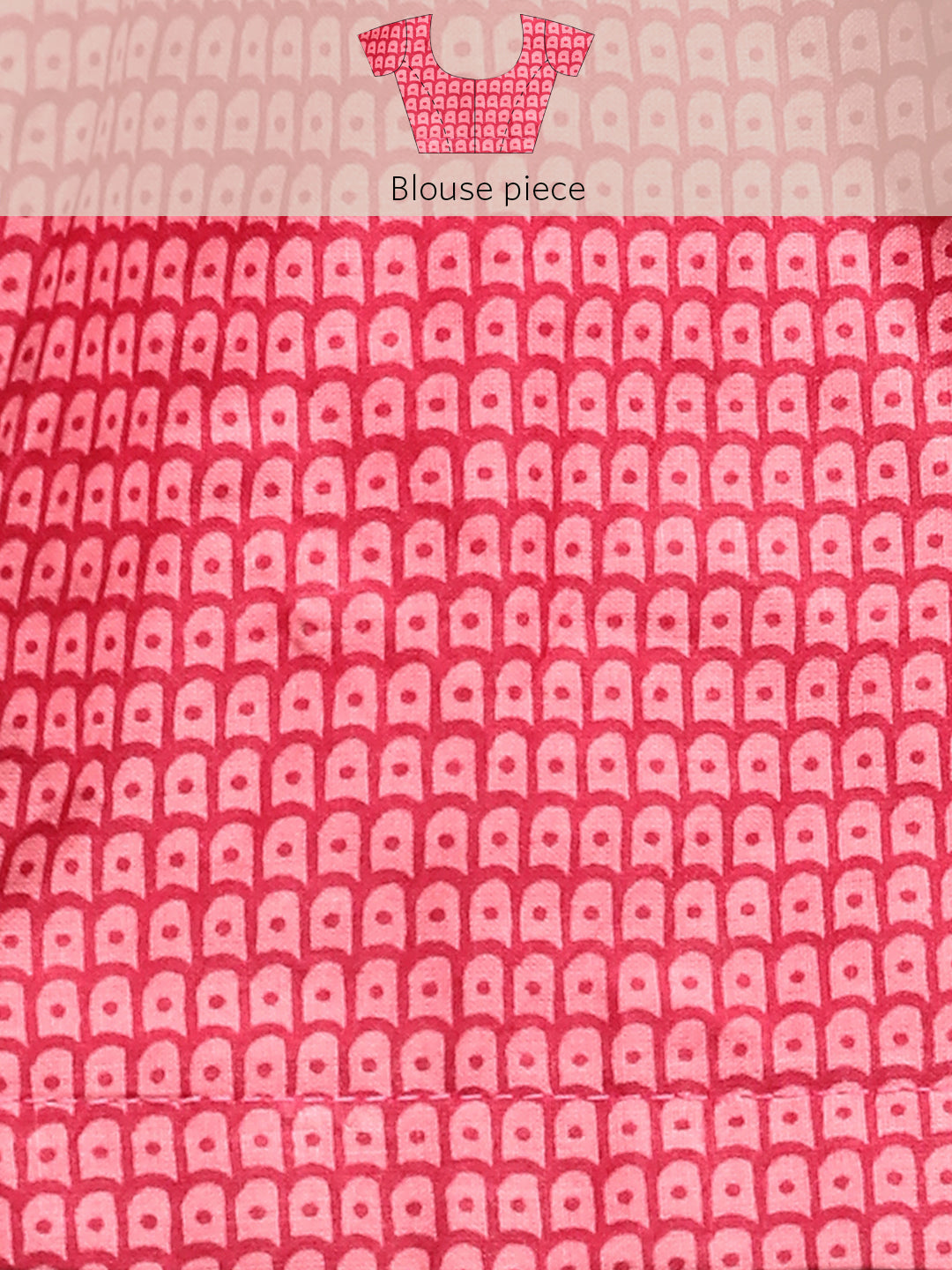 Pure Cotton Printed Mulmul Saree for Women with Blouse Piece