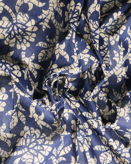 Pure Cotton Printed Mulmul Saree for Women with Blouse Piece
