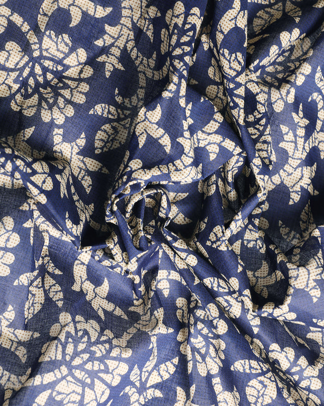 Pure Cotton Printed Mulmul Saree for Women with Blouse Piece