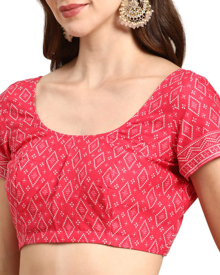 Pure Cotton Printed Mulmul Saree for Women with Blouse Piece