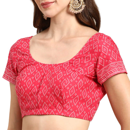 Pure Cotton Printed Mulmul Saree for Women with Blouse Piece