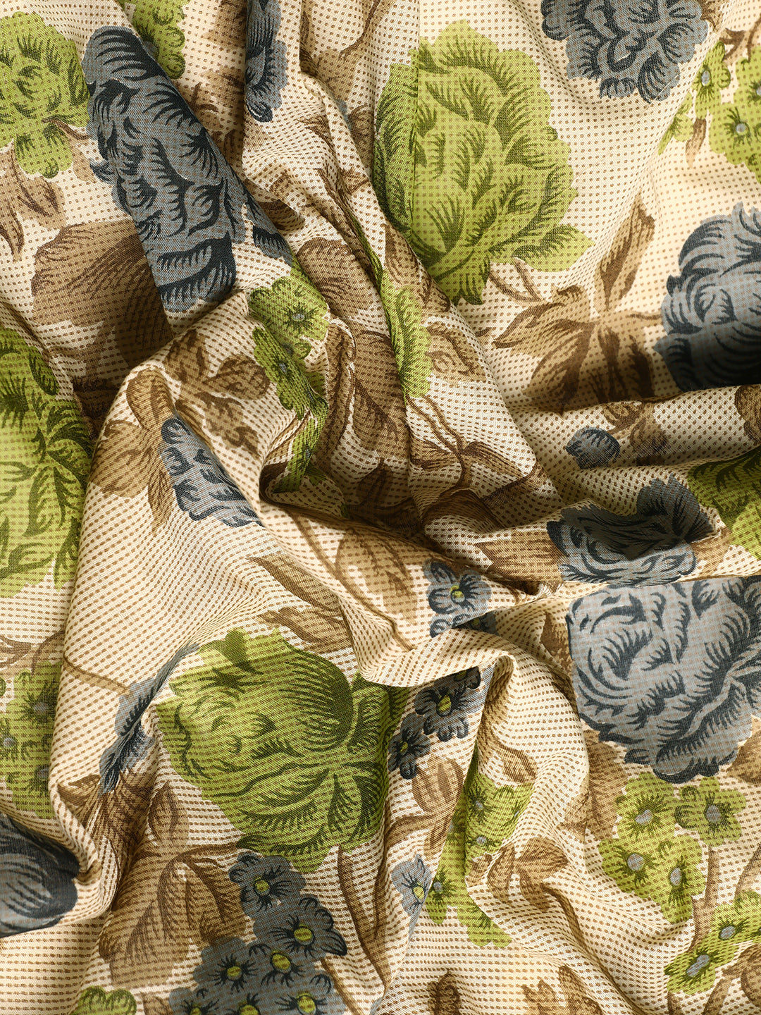Pure Cotton Printed Mulmul Saree for Women with Blouse Piece
