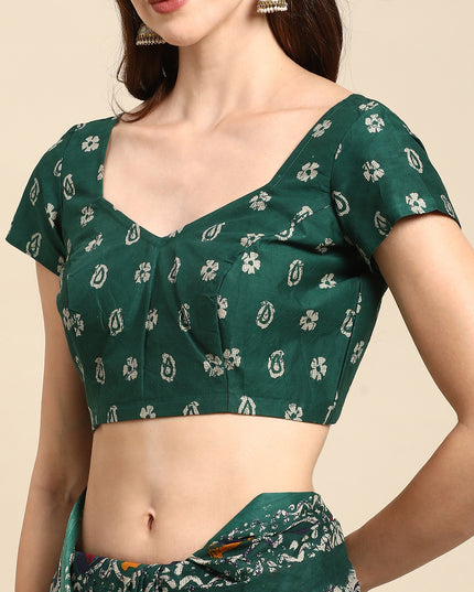 Pure Cotton Printed Mulmul Saree for Women with Blouse Piece
