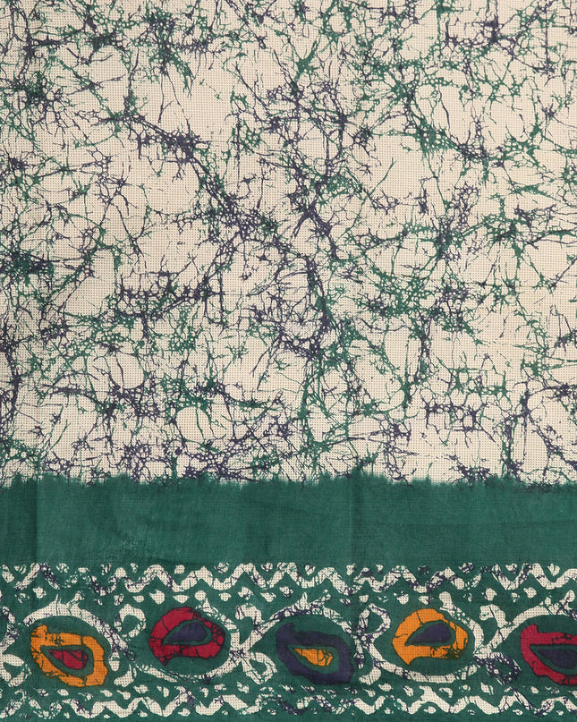 Pure Cotton Printed Mulmul Saree for Women with Blouse Piece