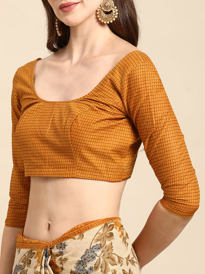 Pure Cotton Printed Mulmul Saree for Women with Blouse Piece