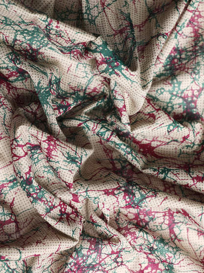 Pure Cotton Printed Mulmul Saree for Women with Blouse Piece