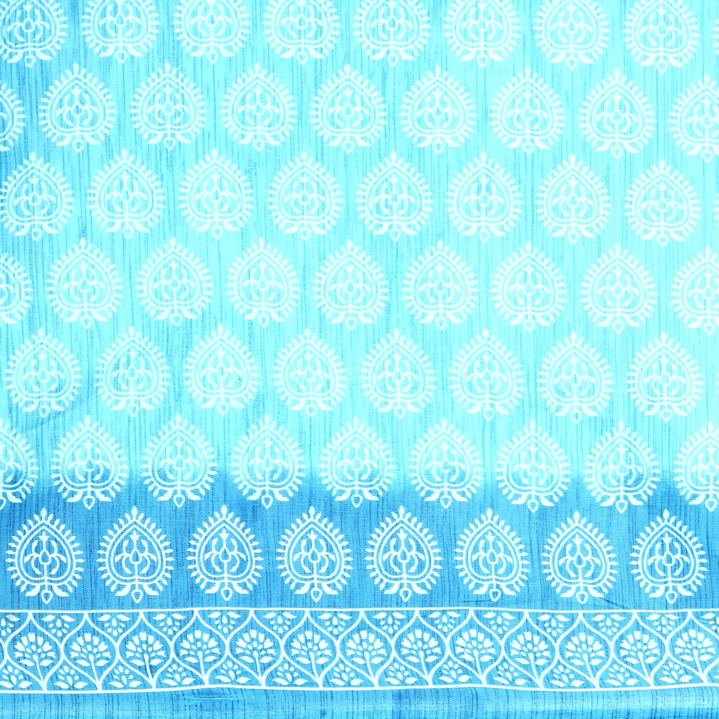 Pure Cotton Printed Mulmul Saree for Women with Blouse Piece