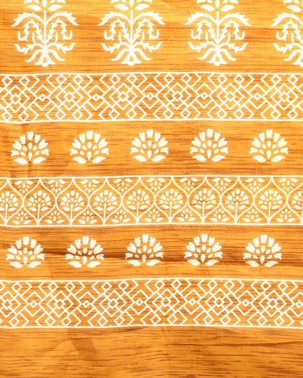 Pure Cotton Printed Mulmul Saree for Women with Blouse Piece