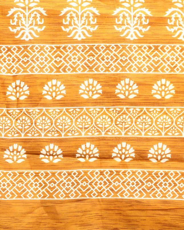 Pure Cotton Printed Mulmul Saree for Women with Blouse Piece
