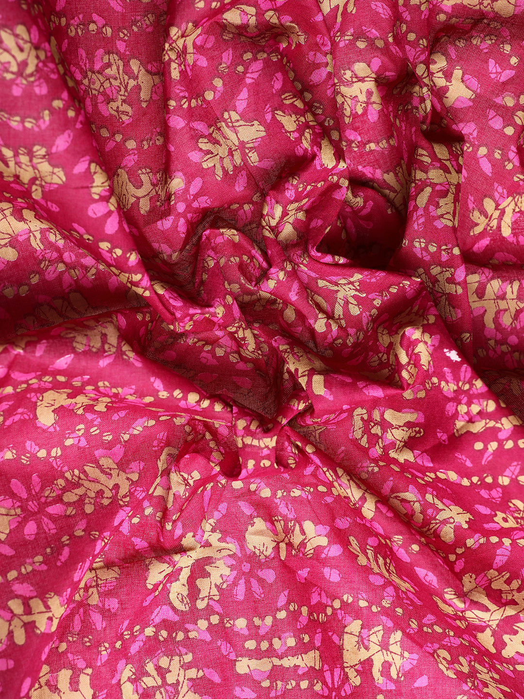 Pure Cotton Printed Mulmul Saree for Women with Blouse Piece