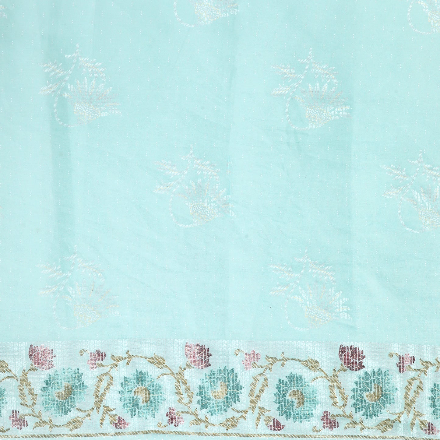 Pure Cotton Printed Mulmul Saree for Women with Blouse Piece