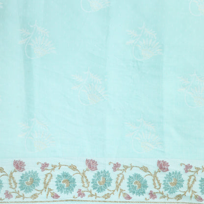 Pure Cotton Printed Mulmul Saree for Women with Blouse Piece