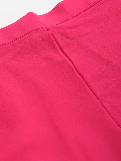 Women’s Freesize Georgette Flared Sharara Palazzo Pant with Lining