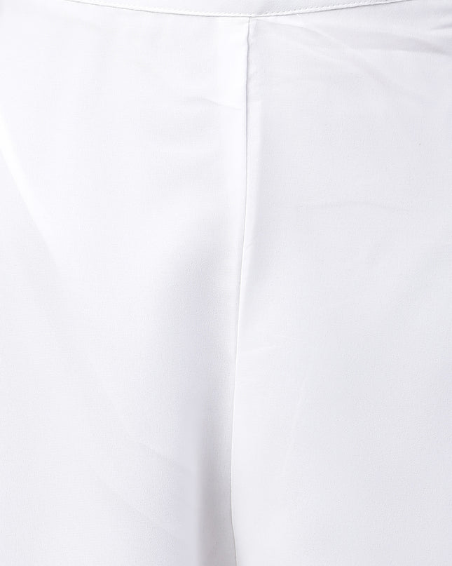 Women’s Freesize Georgette Flared Sharara Palazzo Pant with Lining