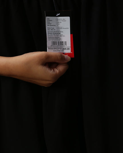 Women’s Freesize Georgette Flared Sharara Palazzo Pant with Lining