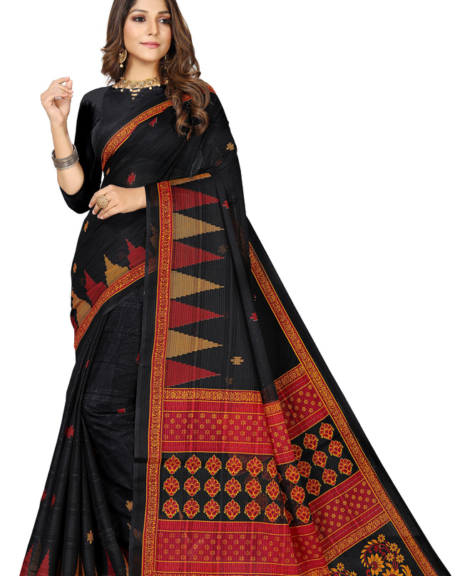 Pure Cotton Printed Mul Mul Saree for Women without Blouse Piece