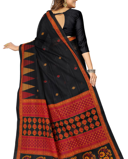 Pure Cotton Printed Mul Mul Saree for Women without Blouse Piece