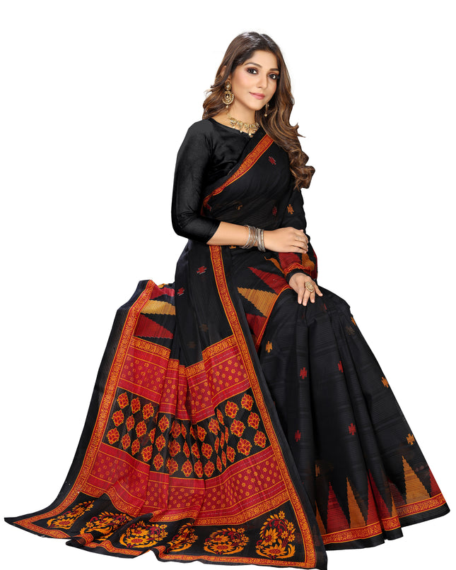 Pure Cotton Printed Mul Mul Saree for Women without Blouse Piece