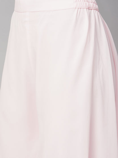 Women’s Freesize Georgette Flared Sharara Palazzo Pant with Lining