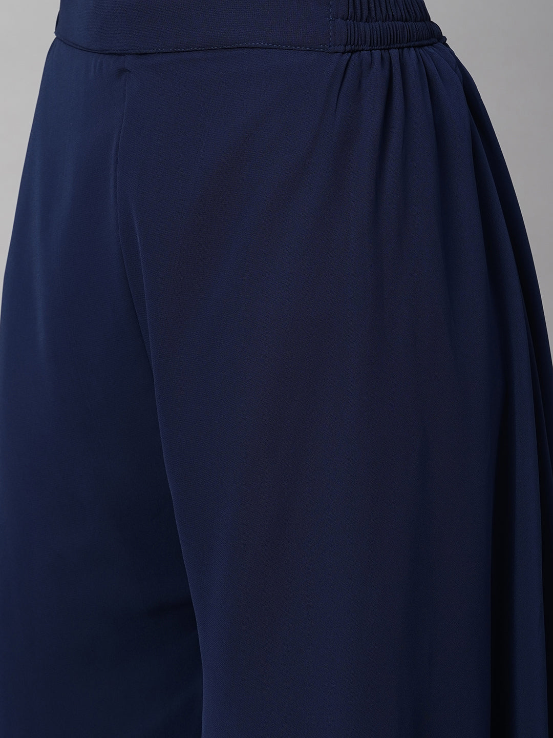 Women’s Freesize Georgette Flared Sharara Palazzo Pant with Lining