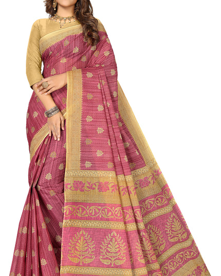 Pure Cotton Printed Mul Mul Saree for Women without Blouse Piece