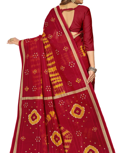 Cotton Printed Mul Mul Saree for Women without Blouse Piece