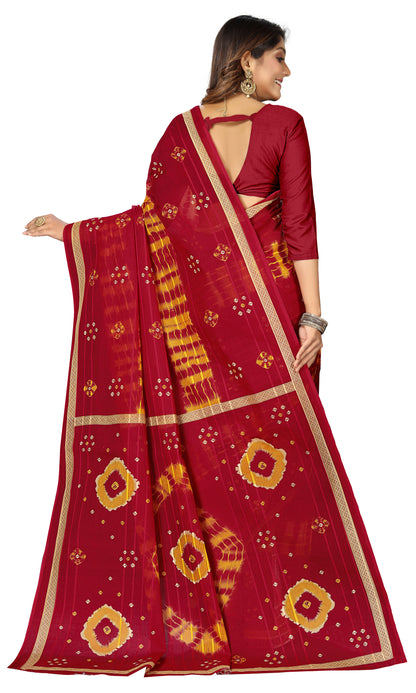 Cotton Printed Mul Mul Saree for Women without Blouse Piece