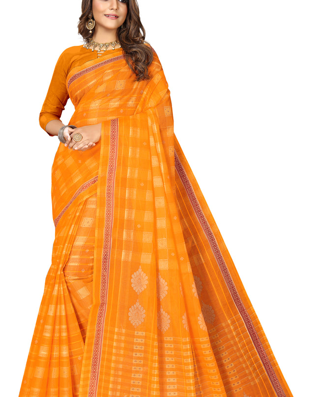 Pure Cotton Printed Mul Mul Saree for Women without Blouse Piece