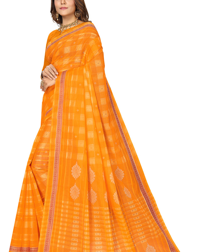Pure Cotton Printed Mul Mul Saree for Women without Blouse Piece