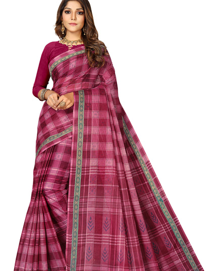 Pure Cotton Printed Mul Mul Saree for Women without Blouse Piece