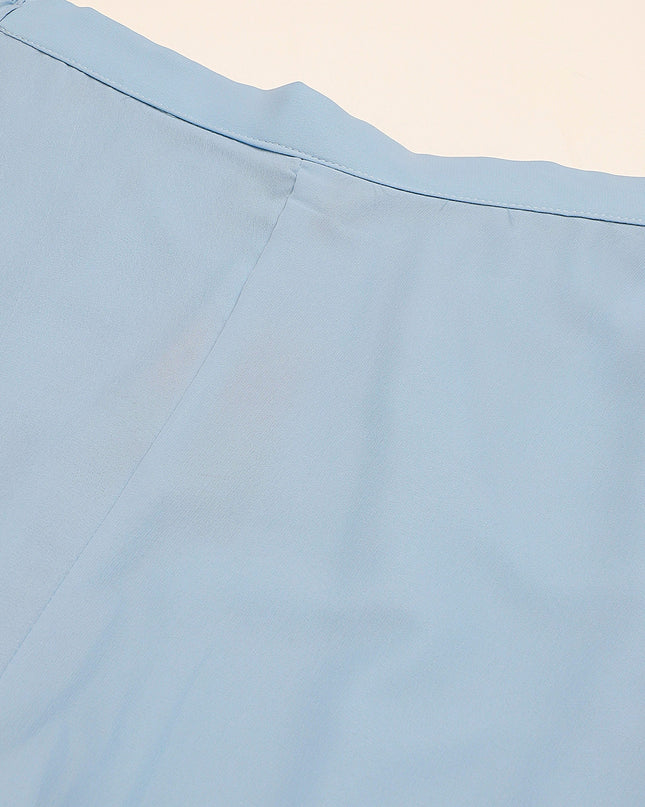 Women’s Freesize Georgette Flared Sharara Palazzo Pant with Lining