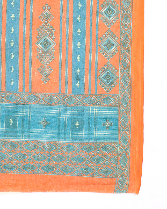 Pure Cotton Printed Mulmul Saree for Women with Blouse Piece