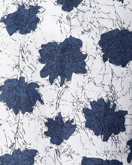 Women's Cotton Printed Loose Fit Flared Wide Leg Palazzo Pants